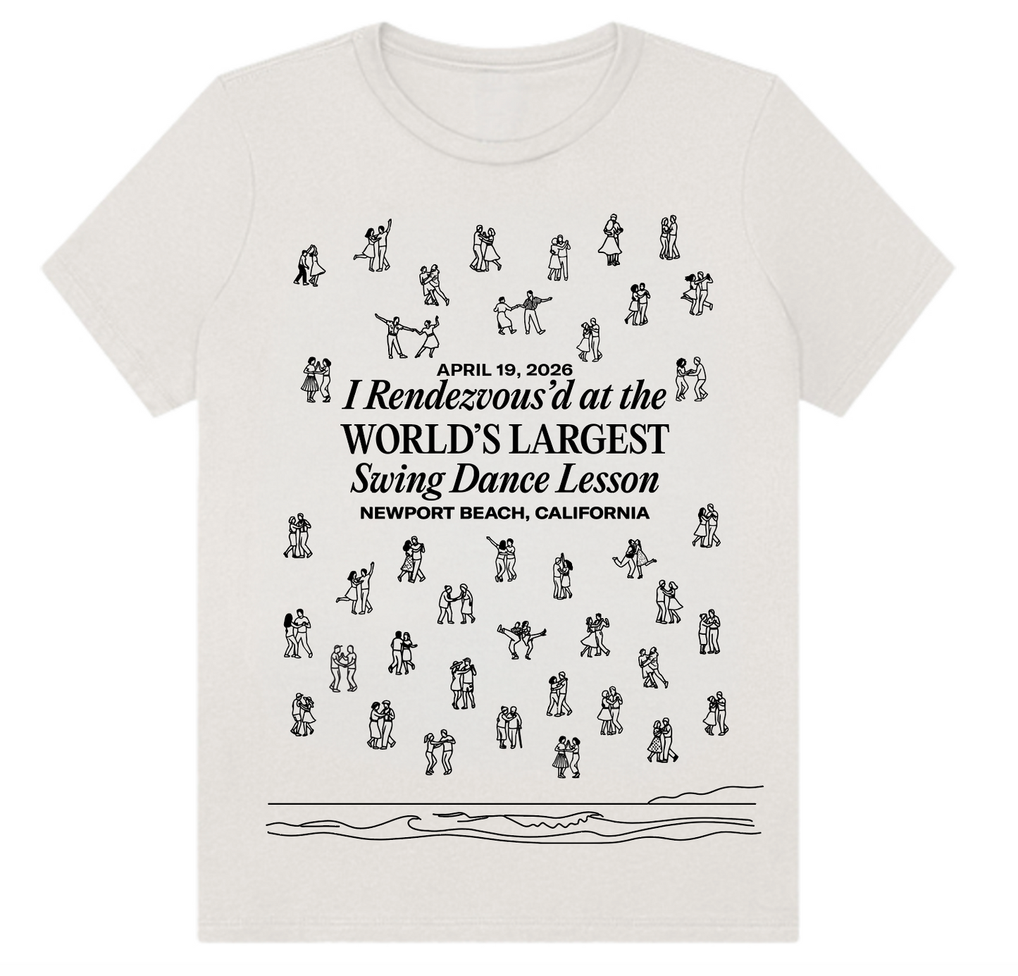 World's Largest Swing Dance Lesson Tee