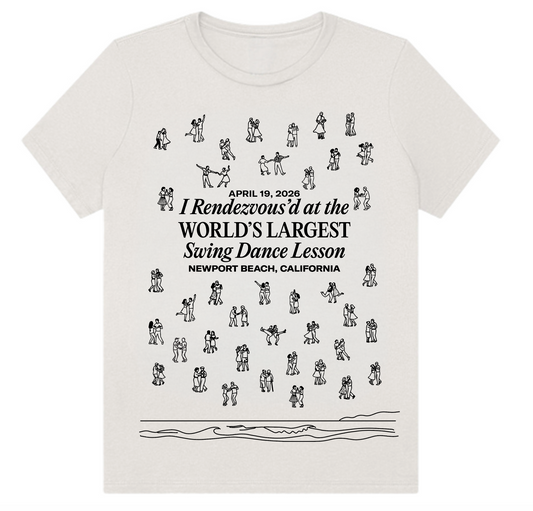 World's Largest Swing Dance Lesson Tee